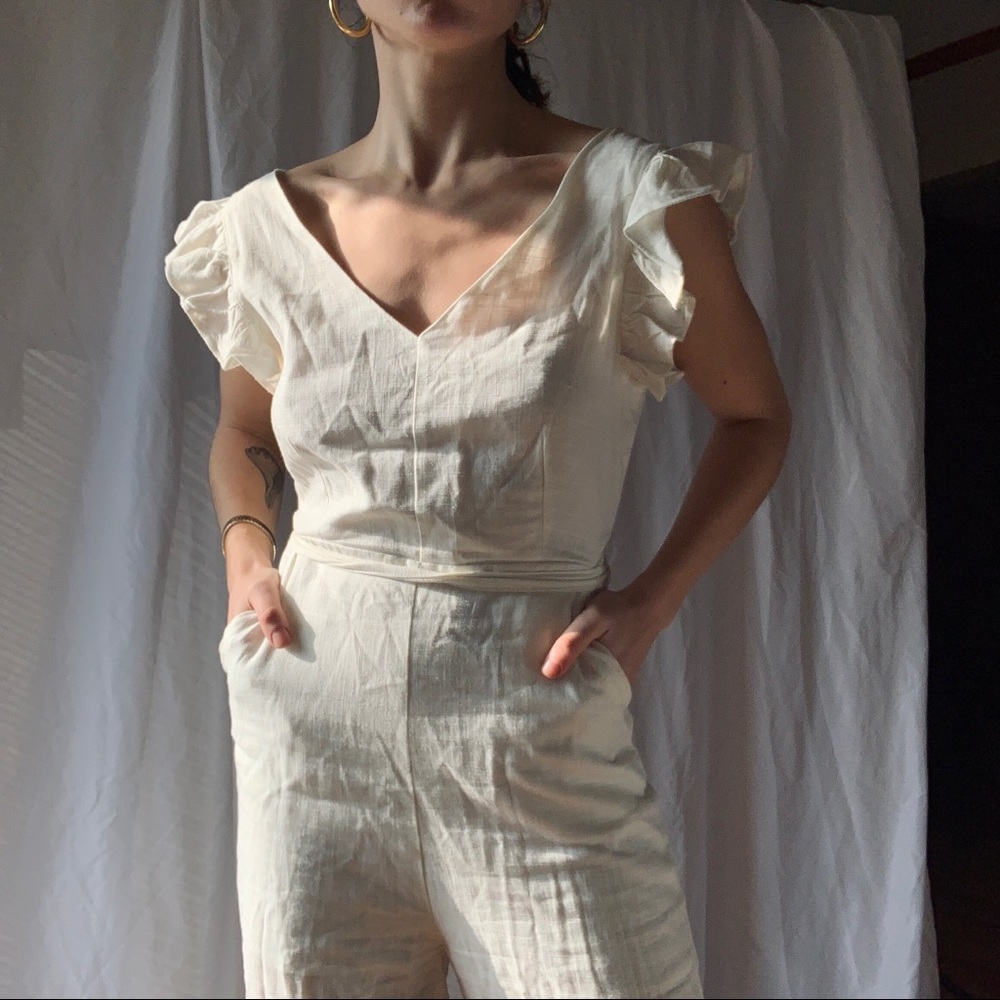 White Romper
